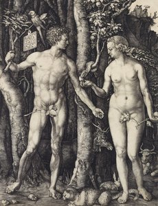 Adán y Eva de Albrecht Dürer